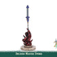 The Legend of Zelda: Tears of the Kingdom Estatua tamaño natural 1/1 Decayed Master Sword 28 cm