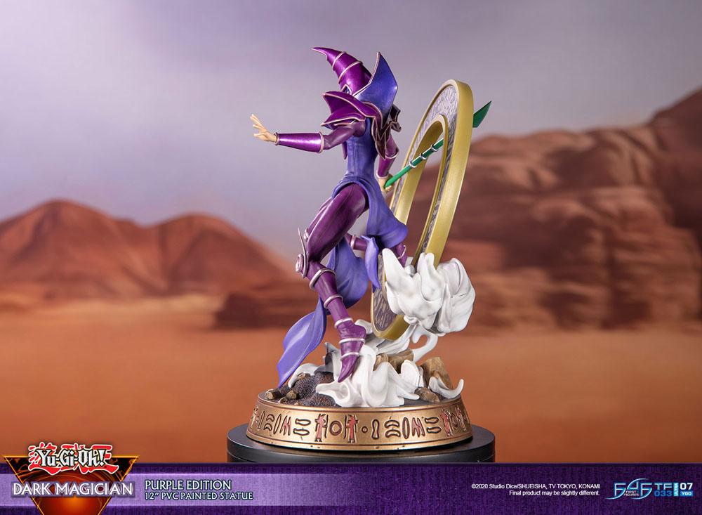 Yu-Gi-Oh! Estatua PVC Dark Magician Purple Version 29 cm