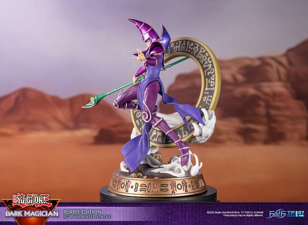 Yu-Gi-Oh! Estatua PVC Dark Magician Purple Version 29 cm