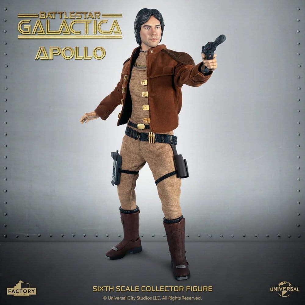 Battlestar Galactica Figura 1/6 Captain Apollo 15 cm