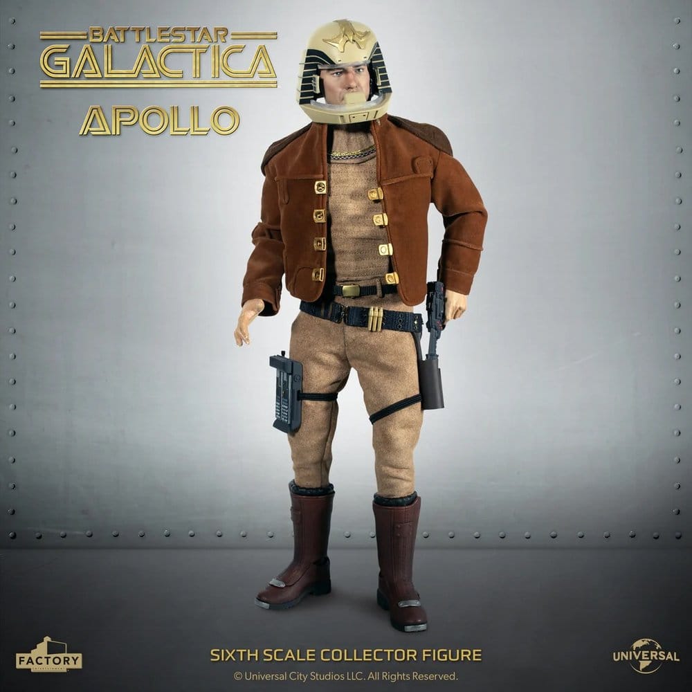 Battlestar Galactica Figura 1/6 Captain Apollo 15 cm