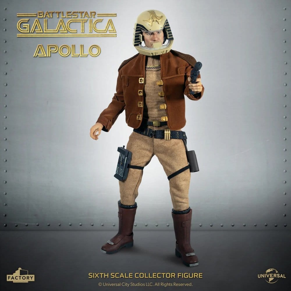 Battlestar Galactica Figura 1/6 Captain Apollo 15 cm