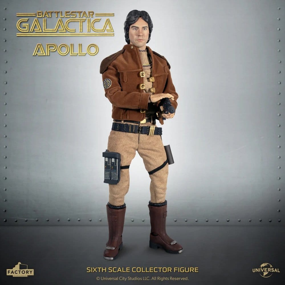 Battlestar Galactica Figura 1/6 Captain Apollo 15 cm