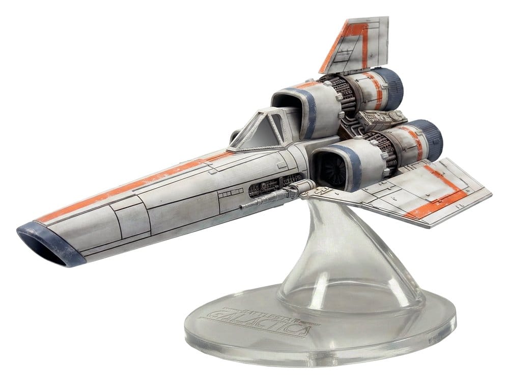 Battlestar Galactica Figura con Vehículo Colonial Viper Mk & Lieutenant Boomer