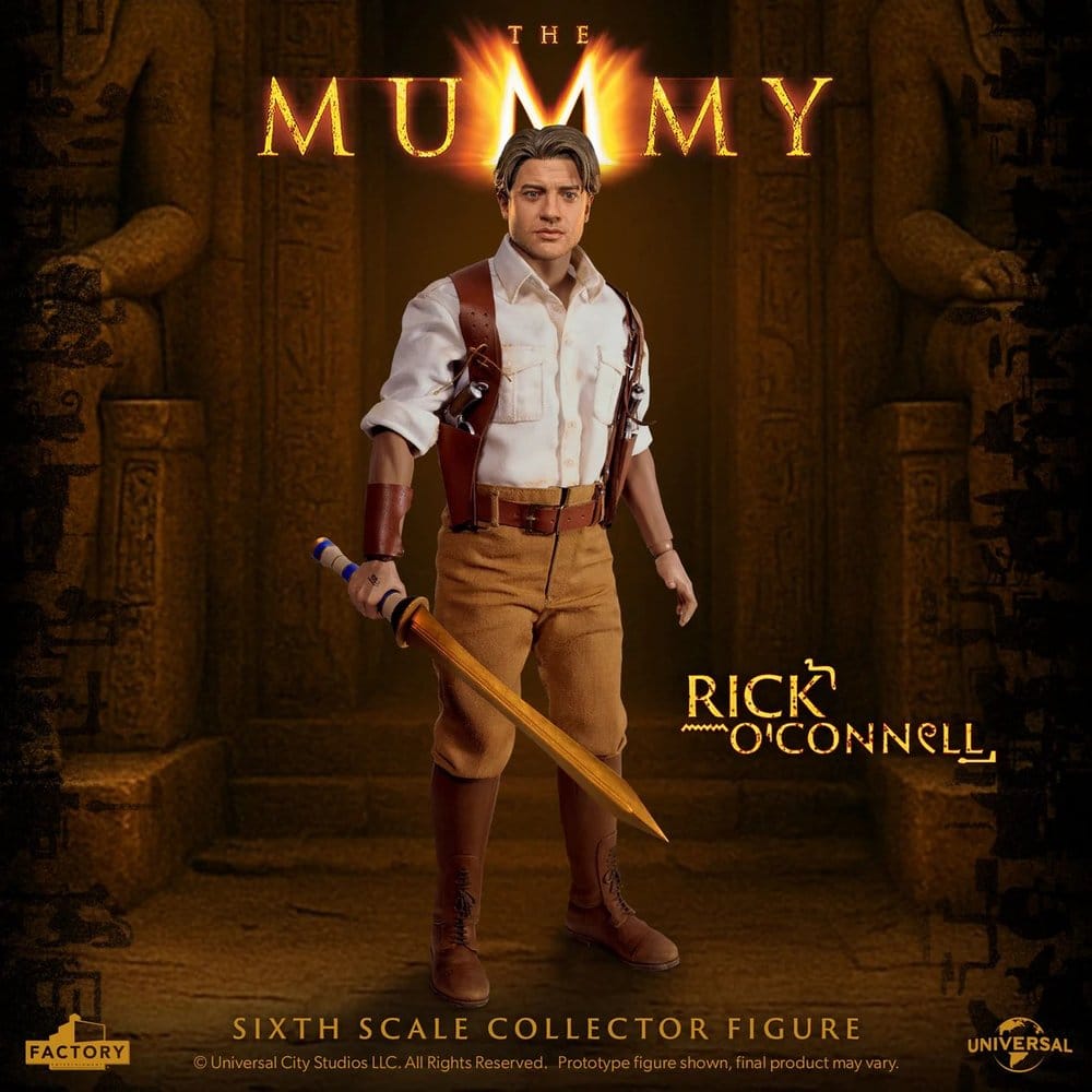 La Momia Figura 1/6 Rick O’Connell 30 cm