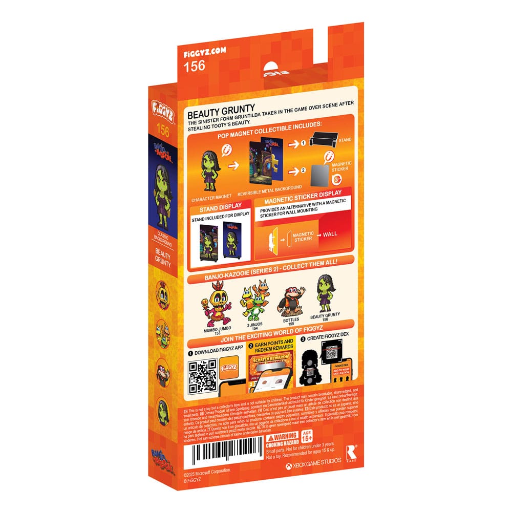 Banjo-Kazooie FiGGYZ Figura Coleccionable Magnética Beauty Grunty 11 cm