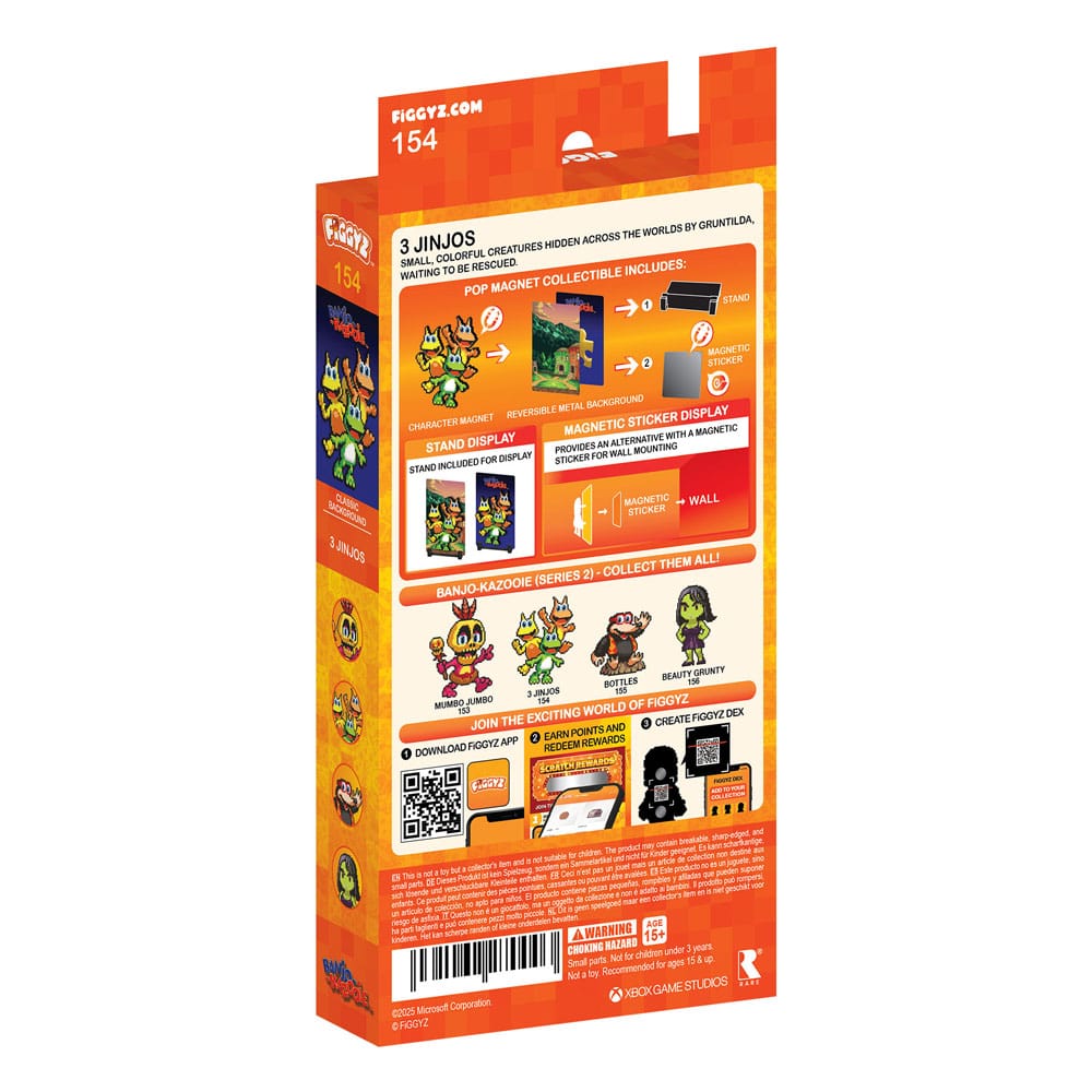 Banjo-Kazooie FiGGYZ Figura Coleccionable Magnética Jinjos 11 cm