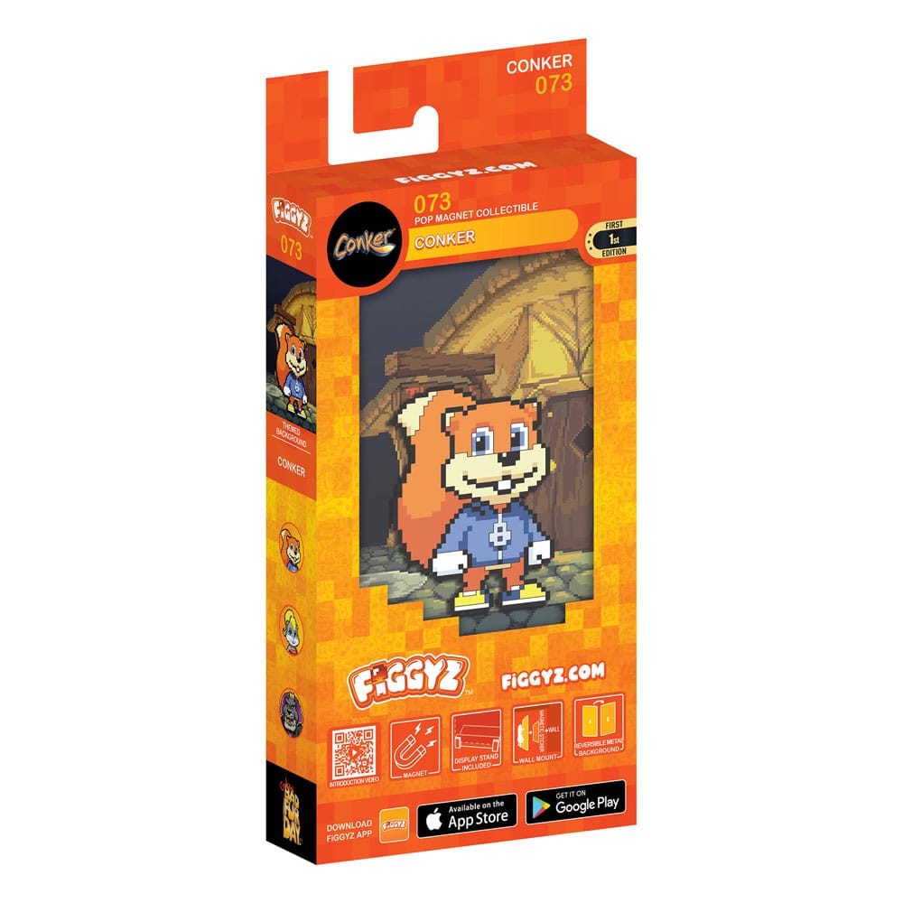 Conker's Bad Fur Day FiGGYZ Figura Coleccionable Magnética Conker 11 cm