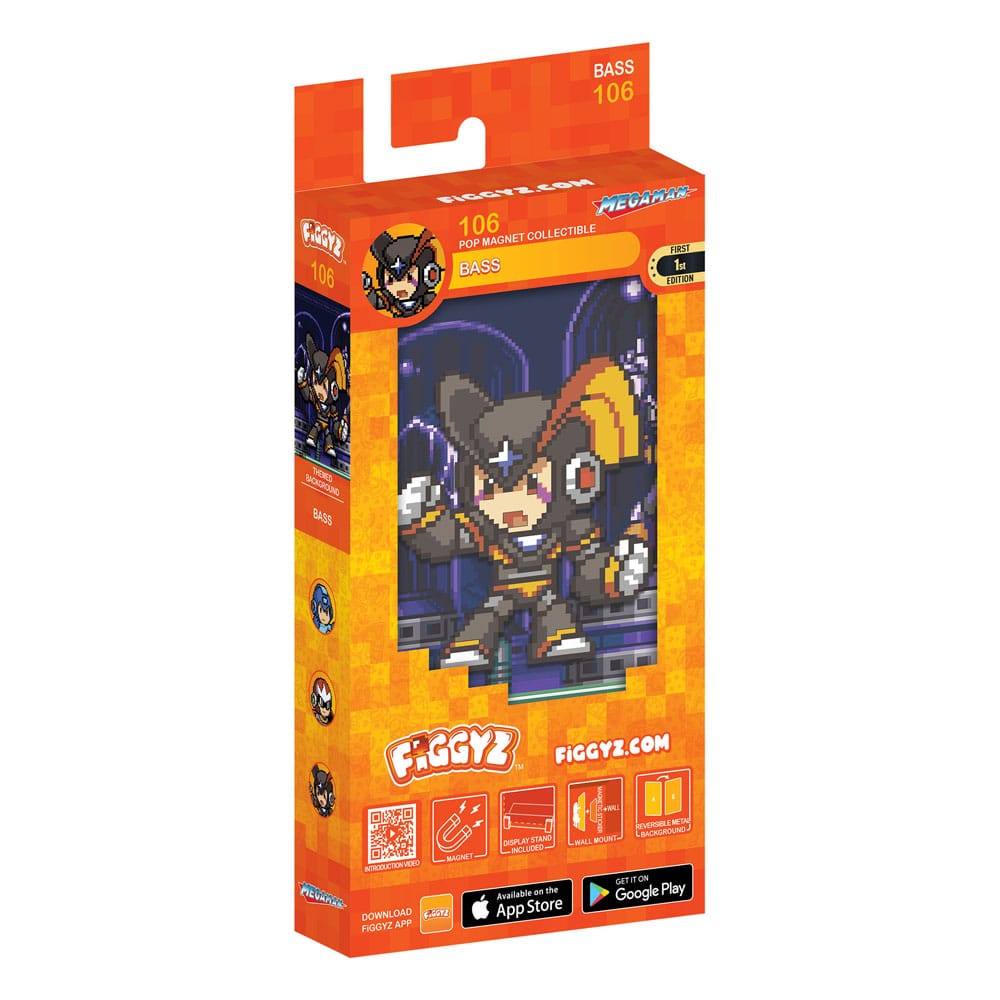 Mega Man FiGGYZ Figura Coleccionable Magnética Bass 11 cm