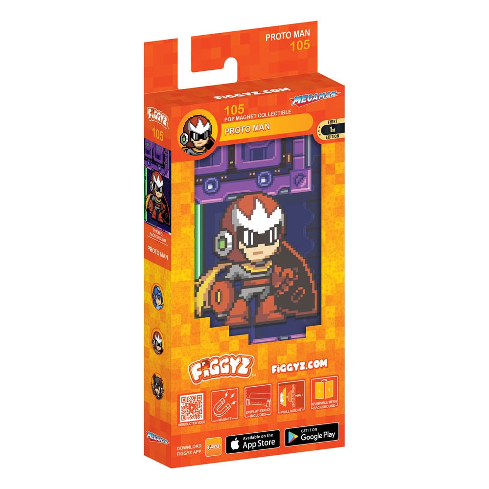 Mega Man FiGGYZ Figura Coleccionable Magnética Proto Man 11 cm