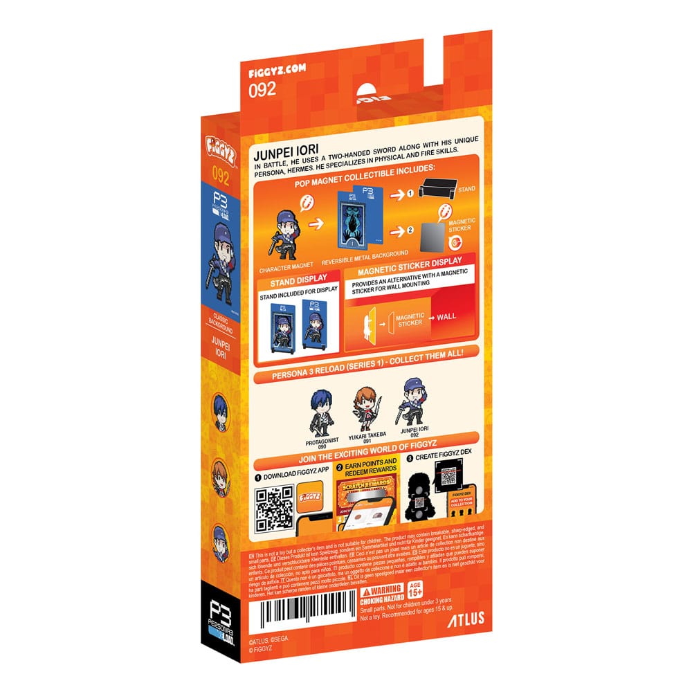 Persona 3 Reload FiGGYZ Figura Coleccionable Magnética Junpei Iori 11 cm