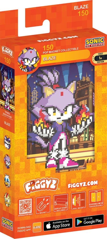 Sonic the Hedgehog (Modern) FiGGYZ Figura Coleccionable Magnética Blaze the Cat 11 cm