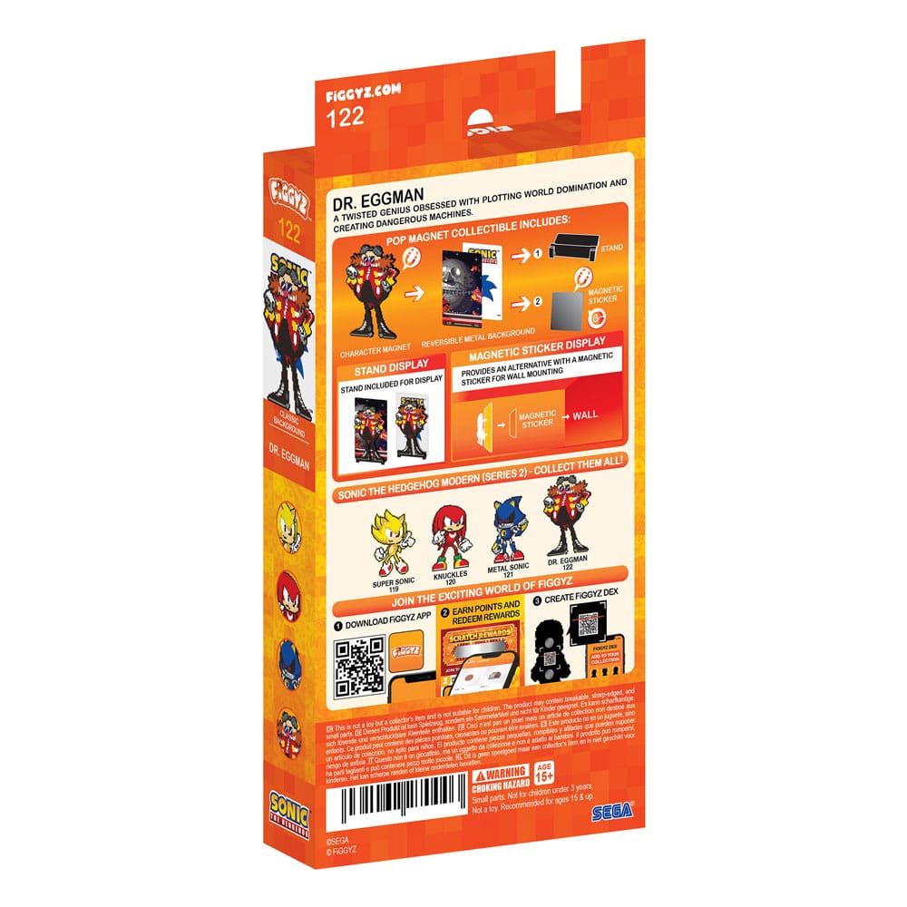 Sonic the Hedgehog (Modern) FiGGYZ Figura Coleccionable Magnética Dr. Eggman 11 cm