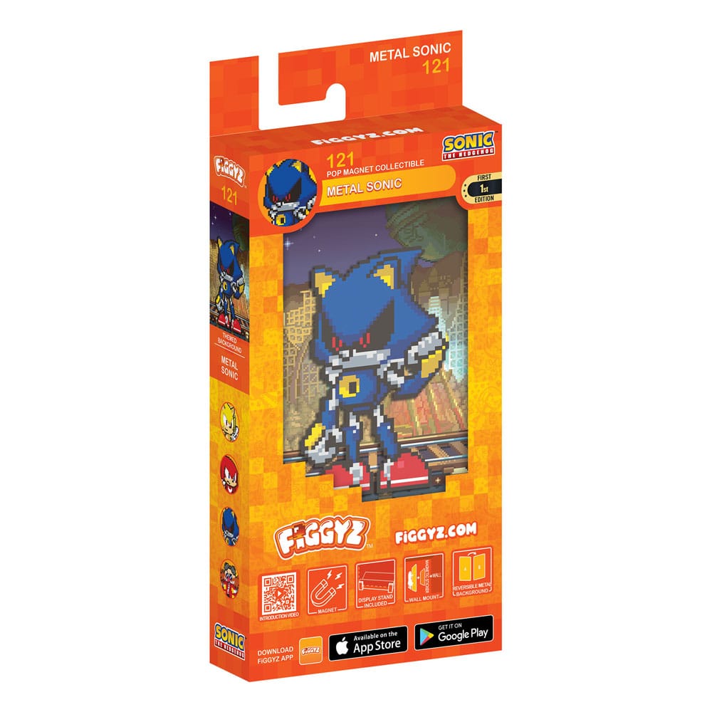 Sonic the Hedgehog (Modern) FiGGYZ Figura Coleccionable Magnética Metal Sonic 11 cm