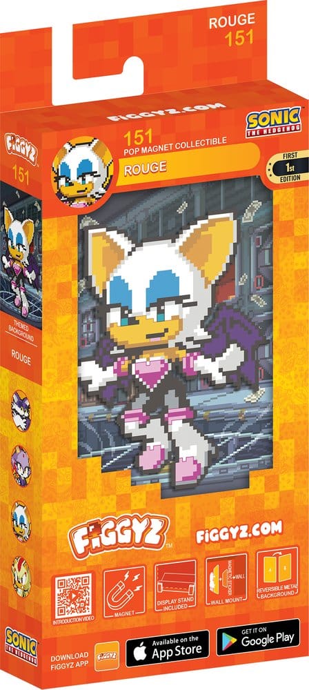 Sonic the Hedgehog (Modern) FiGGYZ Figura Coleccionable Magnética Rouge the Bat 11 cm