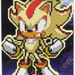 Sonic the Hedgehog (Modern) FiGGYZ Figura Coleccionable Magnética Super Shadow 11 cm