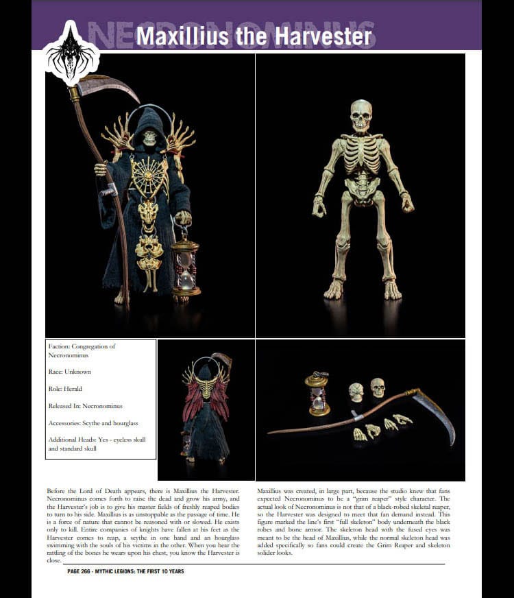 Mythic Legions: The First 10 Year Libro Hardcover *INGLÉS* - Z POP Toys