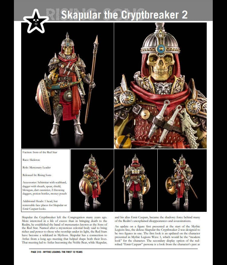 Mythic Legions: The First 10 Year Libro Hardcover *INGLÉS* - Z POP Toys