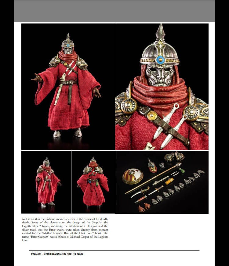 Mythic Legions: The First 10 Year Libro Hardcover *INGLÉS* - Z POP Toys