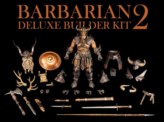 Mythic Legions: Reinforcement 3 Accesorios para Figuras Barbarian Builder Kit 2 Deluxe