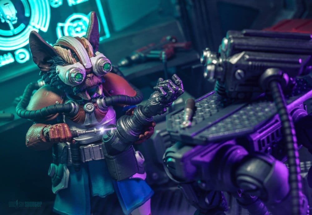 Cosmic Legions Mortal Thorn Figura Dr. Zajjarii