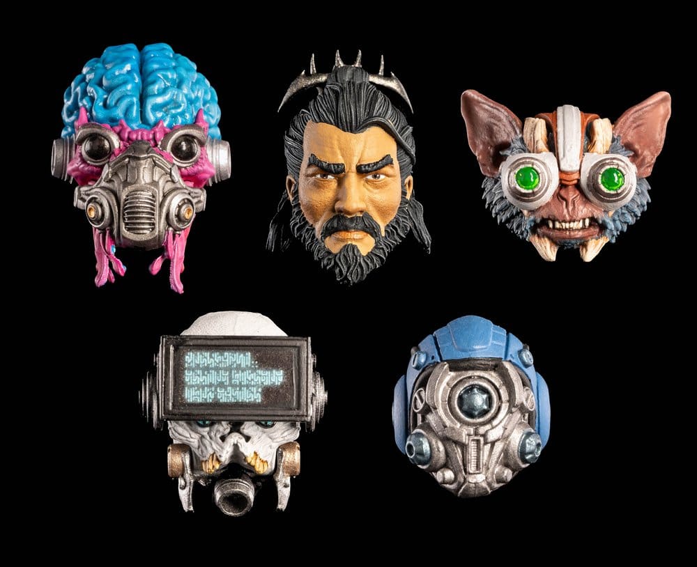 Cosmic Legions Accesorios para Figuras Heads Pack