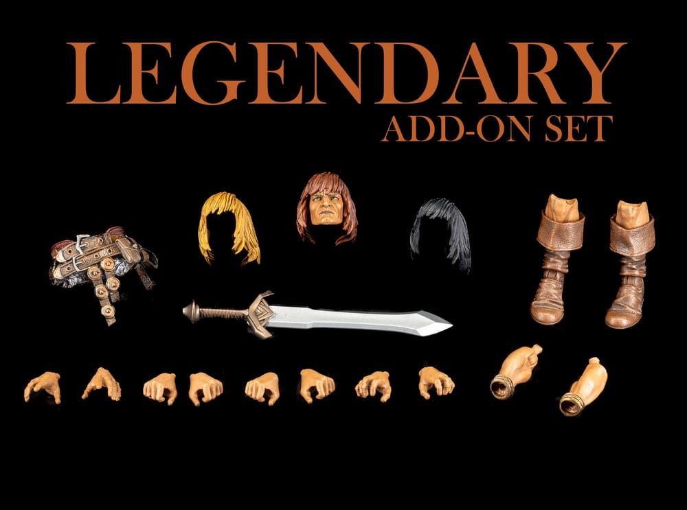 Mythic Legions: Reinforcement 3 Accesorios para Figuras Legendary Add-On Set