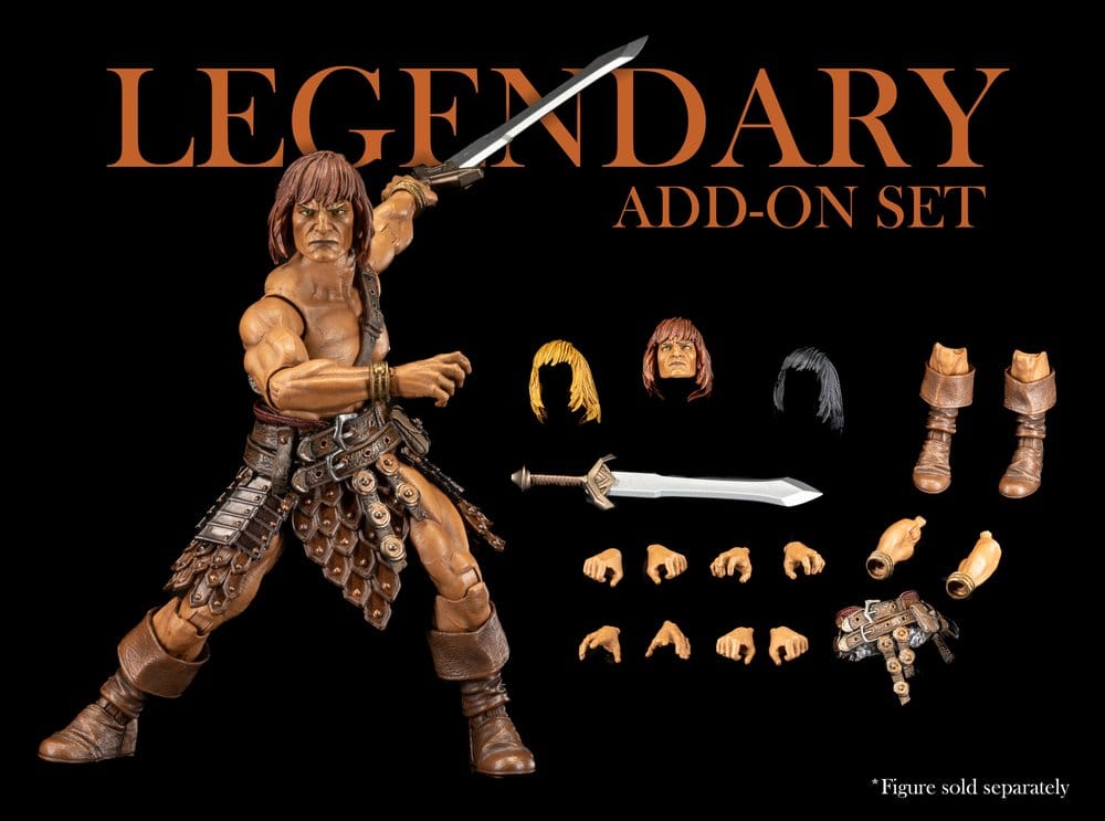 Mythic Legions: Reinforcement 3 Accesorios para Figuras Legendary Add-On Set