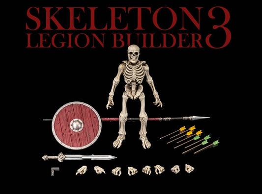 Mythic Legions: Reinforcement 3 Figura Skeleton Legion Builder 3