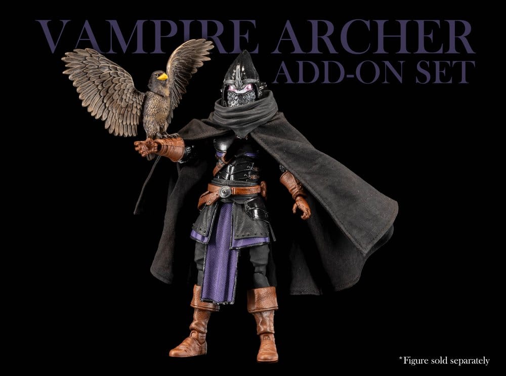 Mythic Legions: Reinforcement 3 Accesorios para Figuras Vampire Archer Add-On Set