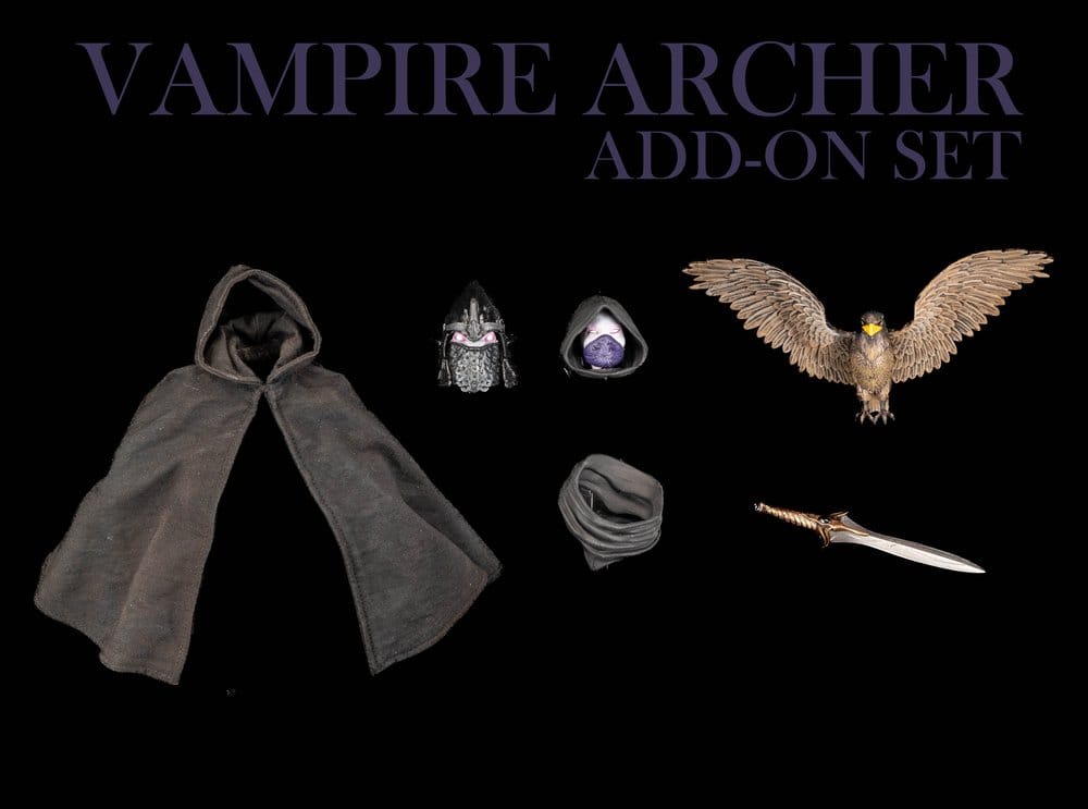 Mythic Legions: Reinforcement 3 Accesorios para Figuras Vampire Archer Add-On Set