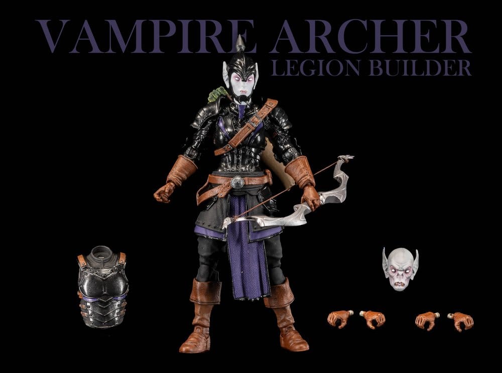 Mythic Legions: Reinforcement 3 Figura Vampire Archer Legion Builder