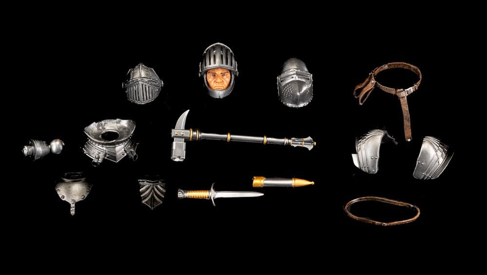 Mythic Legions: Reinforcement 3 Accesorios para Figuras Valiant Knight Add-On Set
