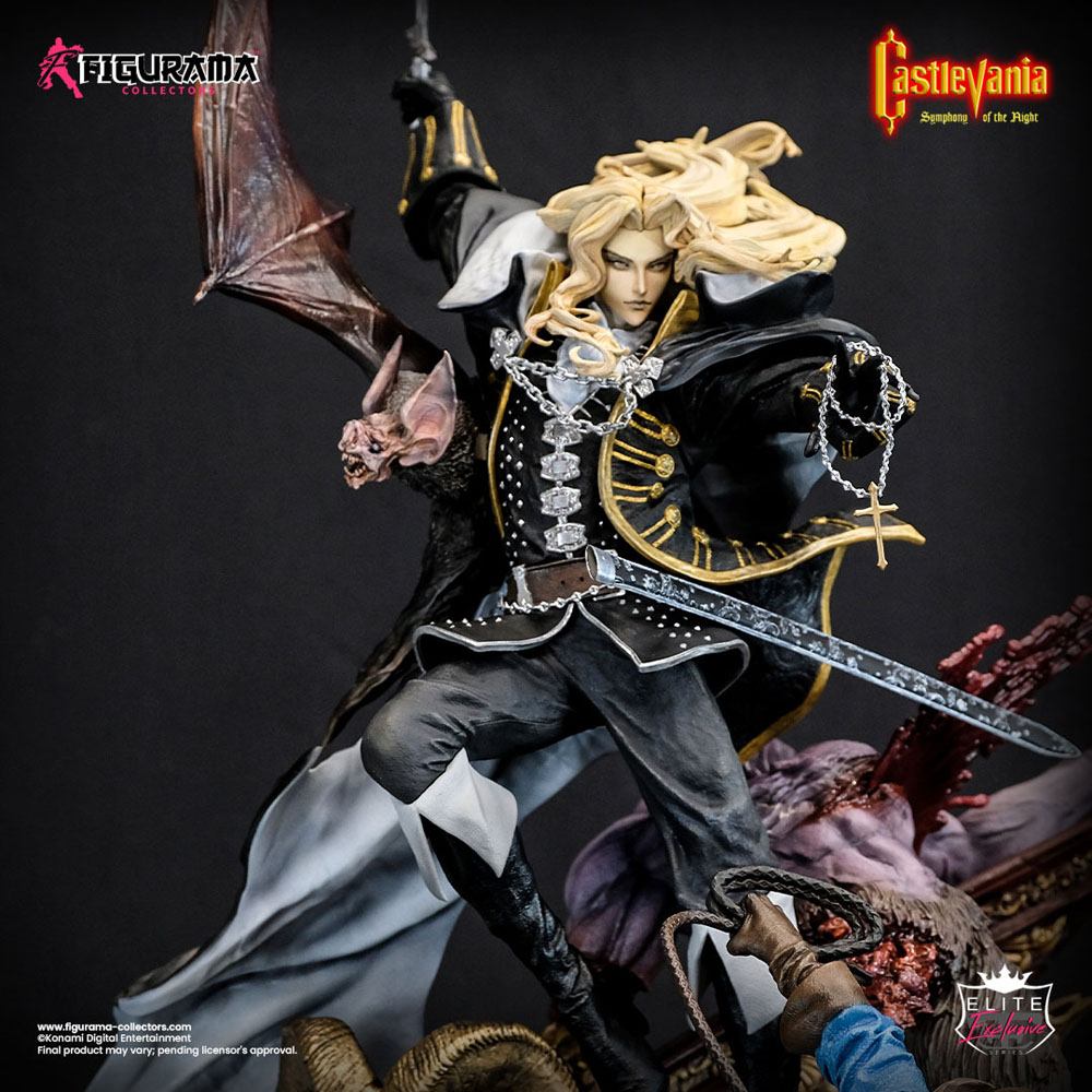 Castlevania: Symphony of the Night Estatua Elite Exclusive 1/6 Alucard & Richter Belmont 91 cm - Z POP Toys
