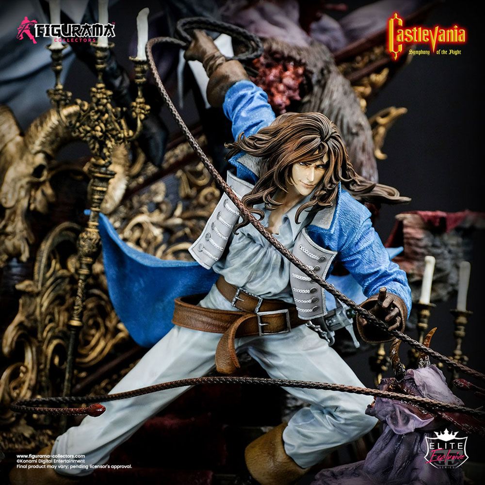Castlevania: Symphony of the Night Estatua Elite Exclusive 1/6 Alucard & Richter Belmont 91 cm - Z POP Toys