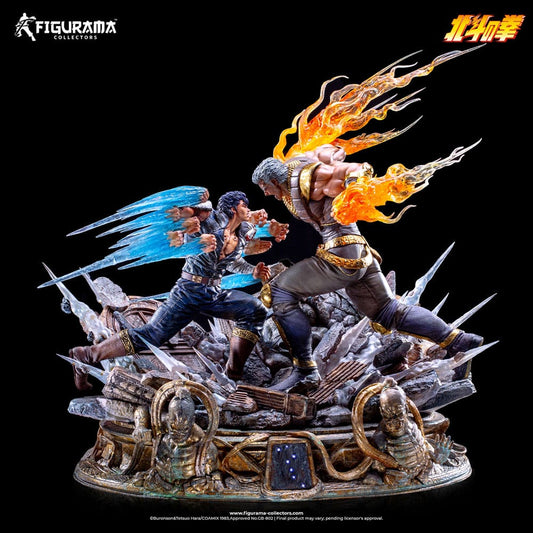 Fist of the North Star Estatua Elite Exclusive 1/6 Kenshiro vs Raoh 59 cm - Z POP Toys
