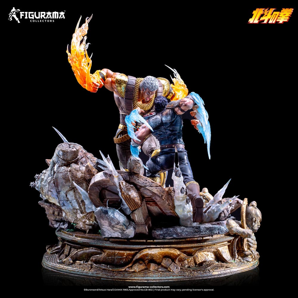 Fist of the North Star Estatua Elite Exclusive 1/6 Kenshiro vs Raoh 59 cm - Z POP Toys