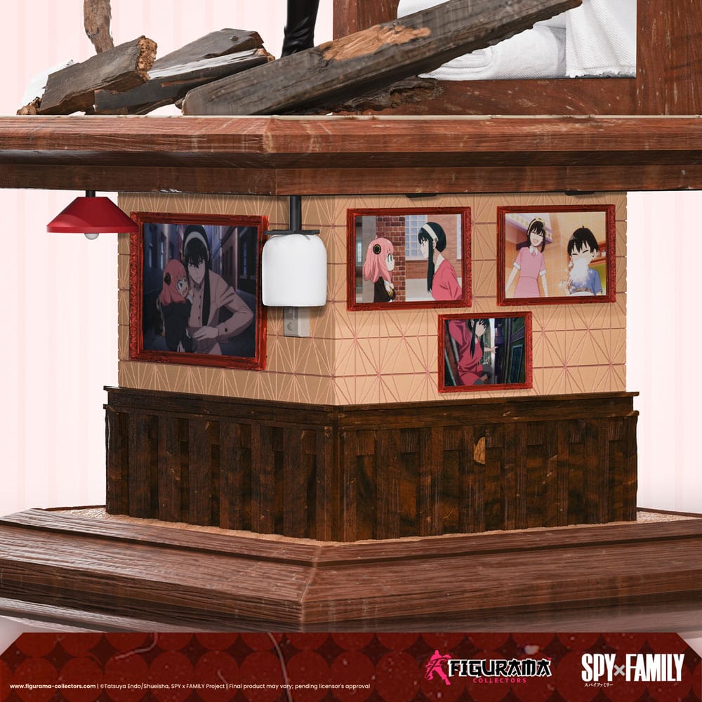 Spy X Family Estatua Set Elite FigumiZ 1/8 Loid, Yor, Anya 37 cm