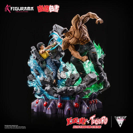 Yu Yu Hakusho Estatua Elite Exclusive 1/6 Yusuke vs Toguro 59 cm - Z POP Toys