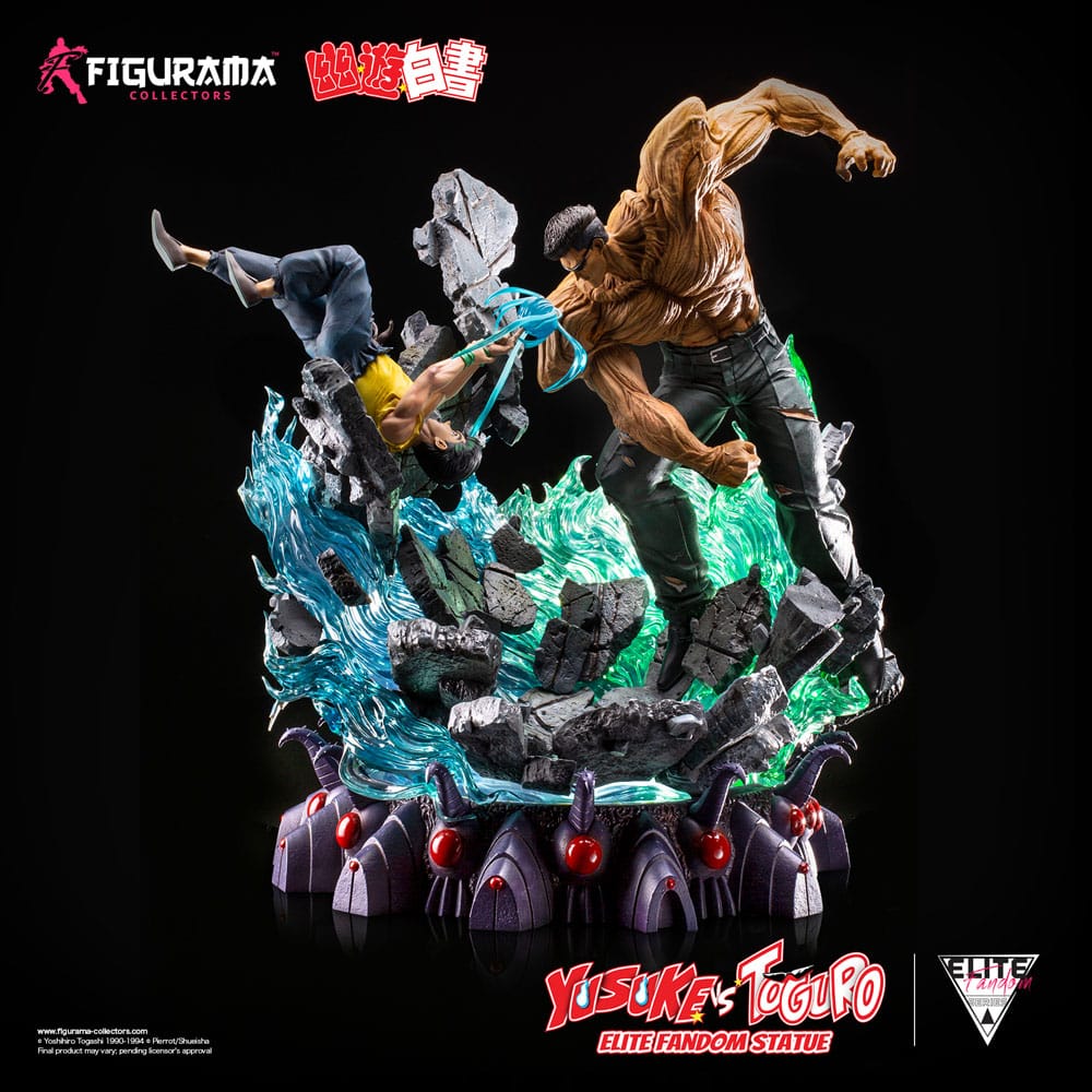 Yu Yu Hakusho Estatua Elite Exclusive 1/6 Yusuke vs Toguro 59 cm - Z POP Toys
