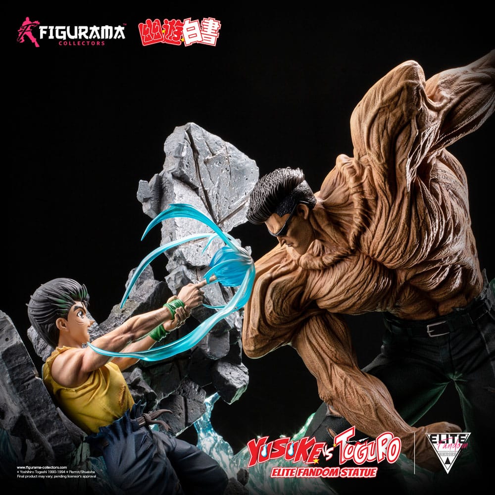 Yu Yu Hakusho Estatua Elite Exclusive 1/6 Yusuke vs Toguro 59 cm - Z POP Toys