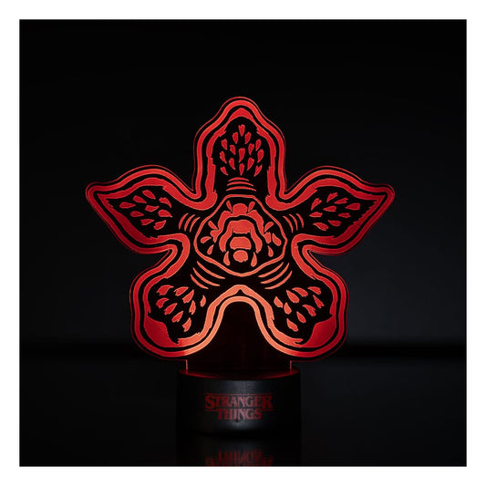 Stranger Things Laser Etched Lámpara Demogorgan