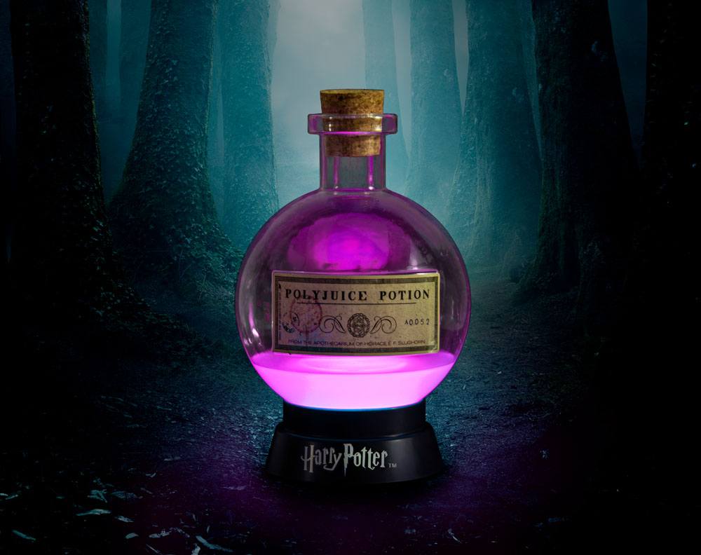 Harry Potter Lámpara Mood Light que cambia los colores Poción Multijugos 20 cm