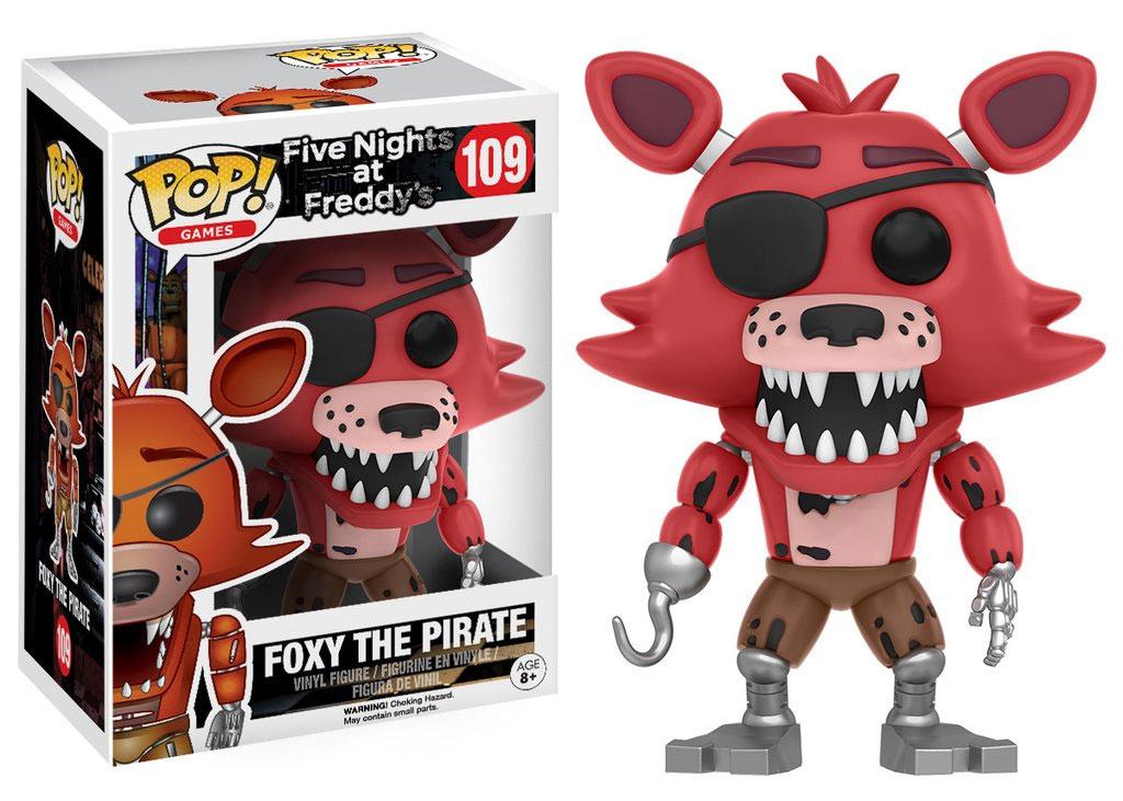 Five Nights at Freddy's POP! Games Vinyl Figura Foxy The Pirate 9 cm - Z POP Toys