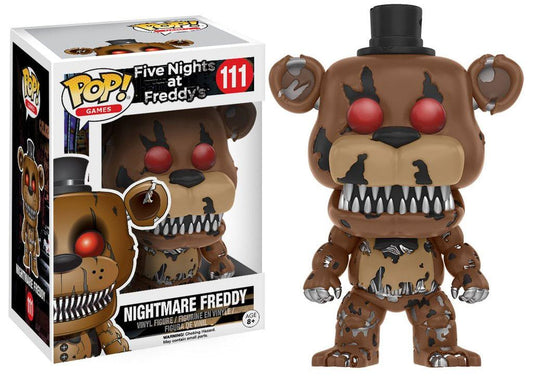 Five Nights at Freddy's POP! Games Vinyl Figura Nightmare Freddy 9 cm - Z POP Toys