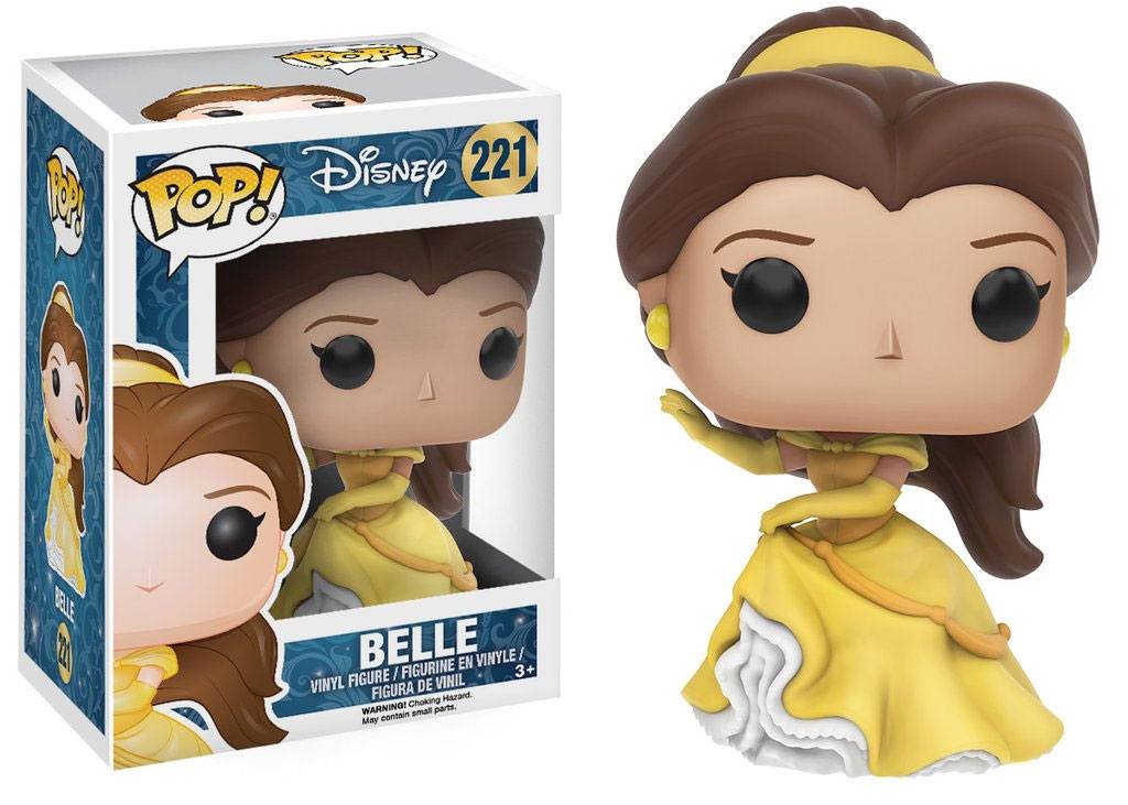 La Bella y la Bestia POP! Vinyl Figura Belle (Gown) 9 cm