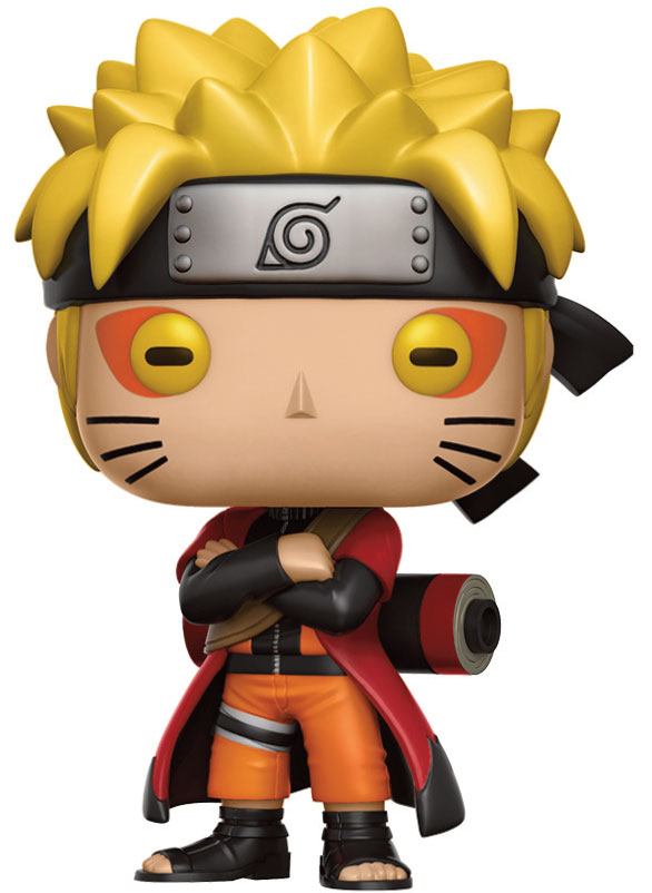 Naruto Shippuden POP! Animation Vinyl Figura Naruto (Sage Mode) 9 cm