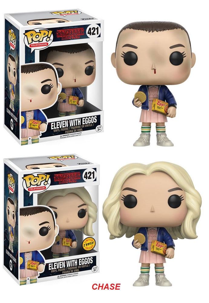 Stranger Things POP! TV Vinyl Figuren Eleven With Eggos 9 cm Surtido (6)