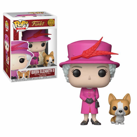 Royal Family Figura POP! Vinyl Queen Elizabeth II 9 cm