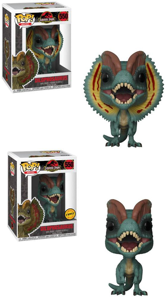 Jurassic Park Figuras POP! Movies Vinyl 9 cm Dilophosaurus Surtido (6)